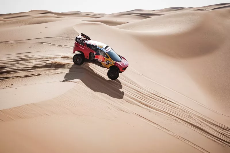 #201 Bahrain Raid Xtreme Prodrive: Sebastien Loeb, Fabian Lurquin