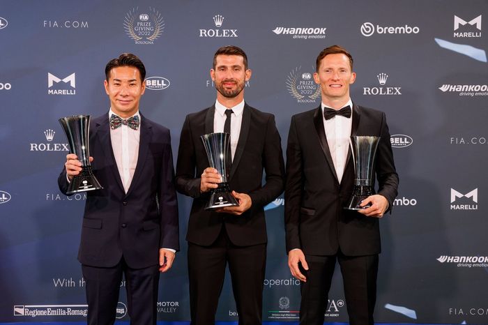 Kamui Kobayashi, José Mari López, Mike Conway, Toyota Gazoo Racing