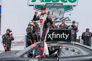 Race winner Ty Gibbs, Joe Gibbs Racing, Toyota Supra