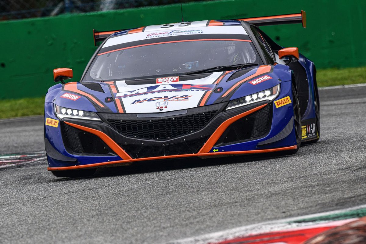#55 Nova Race, Honda NSX GT3 Evo: Jacopo Guidetti, Francesco Massimo De Luca