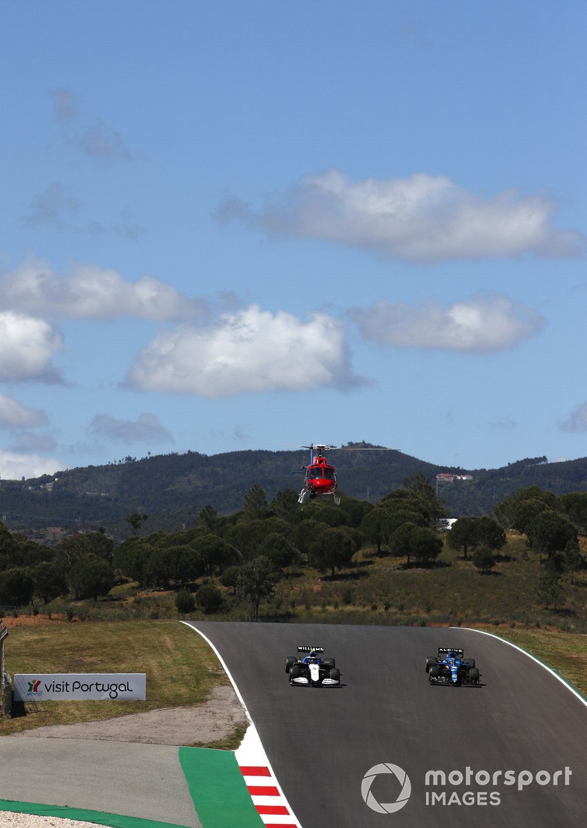 Nicholas Latifi, Williams FW43B, Fernando Alonso, Alpine A521