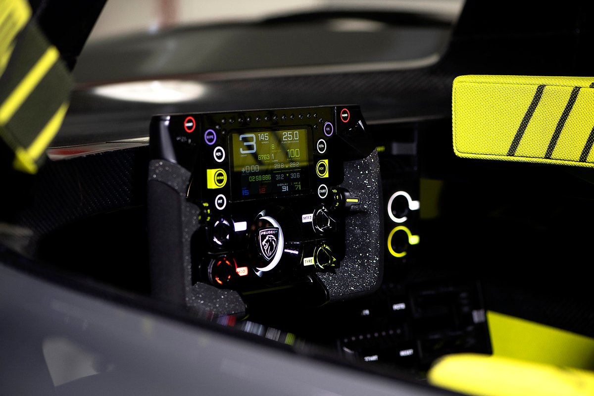 Detalle del Peugeot Hypercar 9X8
