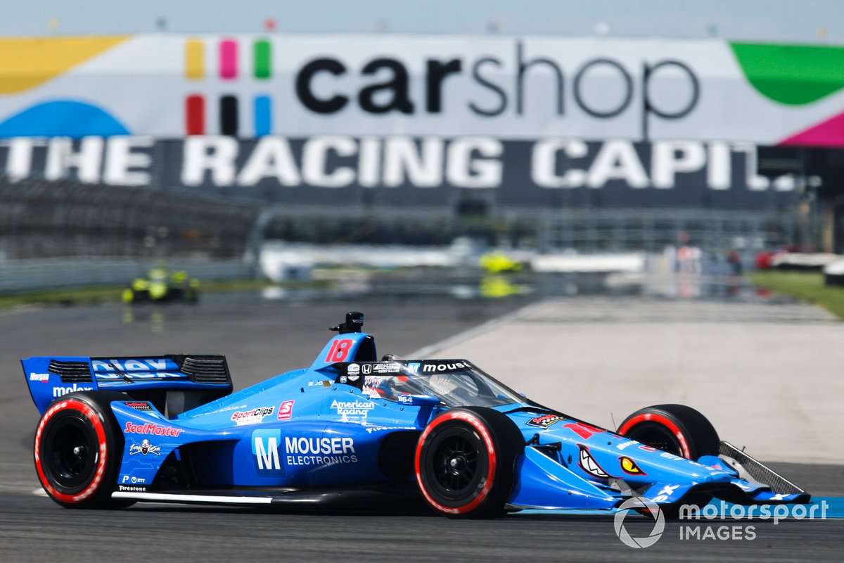 Ed Jones, Dale Coyne Racing with Vasser Sullivan Honda
