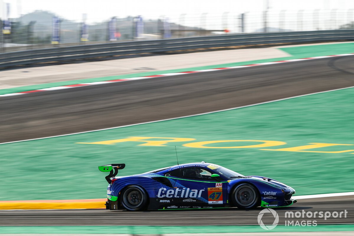 #47 Cetilar Racing Ferrari 488 GTE EVO: Roberto Lacorte, Giorgio Sernagiotto, Antonio Fuoco