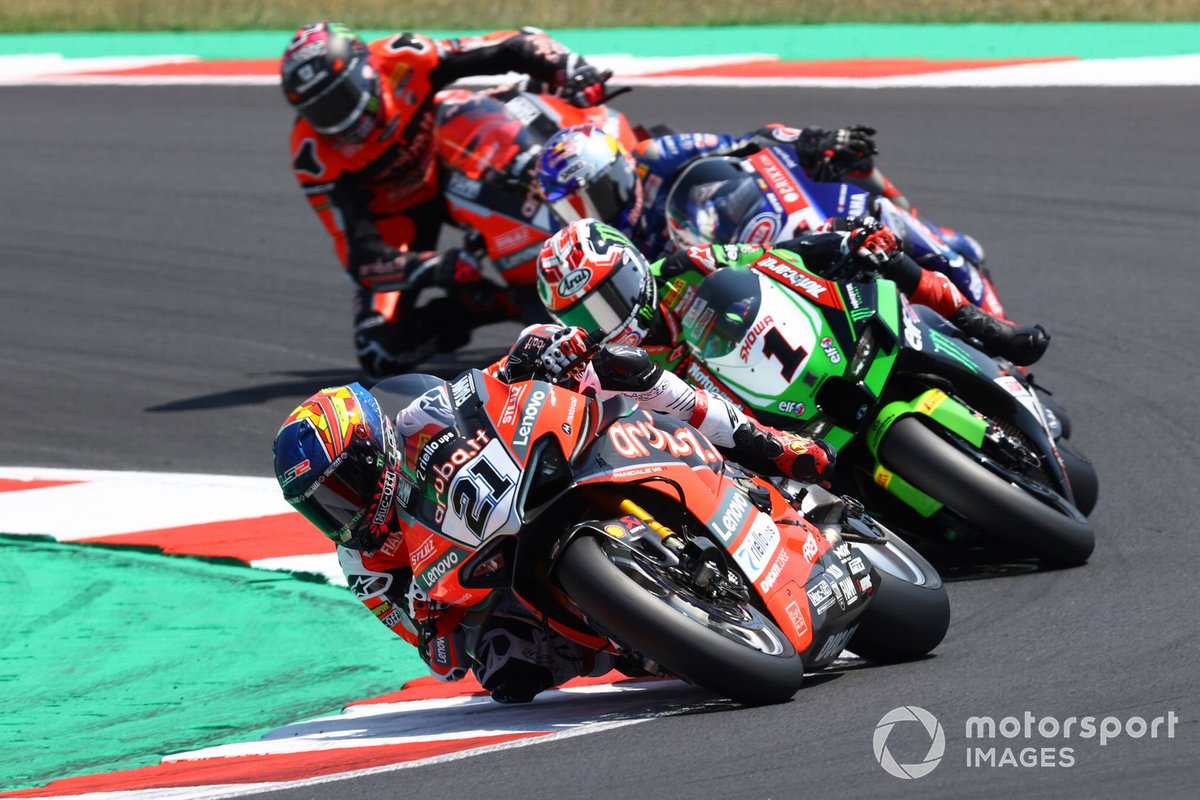 Michael Ruben Rinaldi, Aruba.It Racing - Ducati, Jonathan Rea, Kawasaki Racing Team WorldSBK, Toprak Razgatlioglu, PATA Yamaha WorldSBK Team, Scott Redding, Aruba.It Racing - Ducati