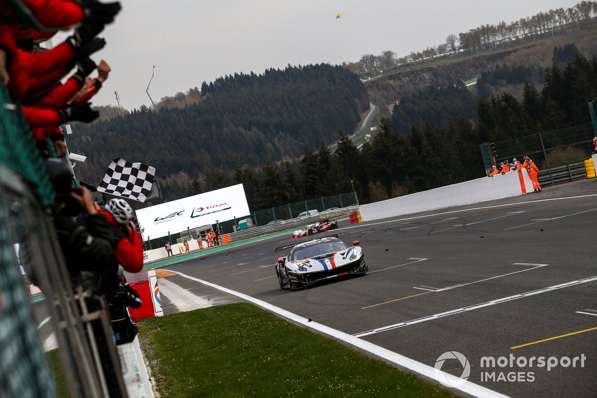 #83 AF Corse Ferrari 488 GTE EVO: Francois Perrodo, Nicklas Nielsen, Alessio Rovera 