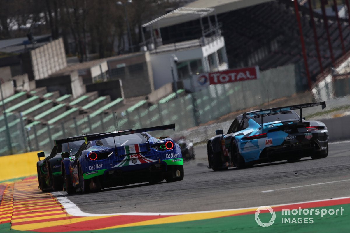 #47 Cetilar Racing Ferrari 488 GTE EVO: Roberto Lacorte, Giorgio Sernagiotto, Antonio Fuoco