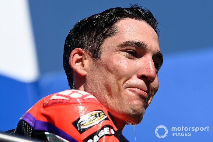 Podio: ganador Aleix Espargaró, Aprilia Racing Team