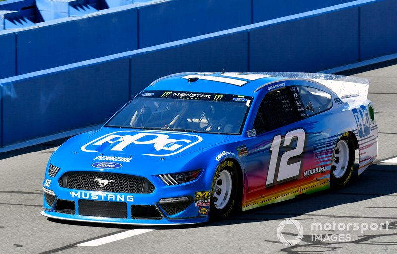 10. Ryan Blaney, Team Penske, Ford Mustang PPG