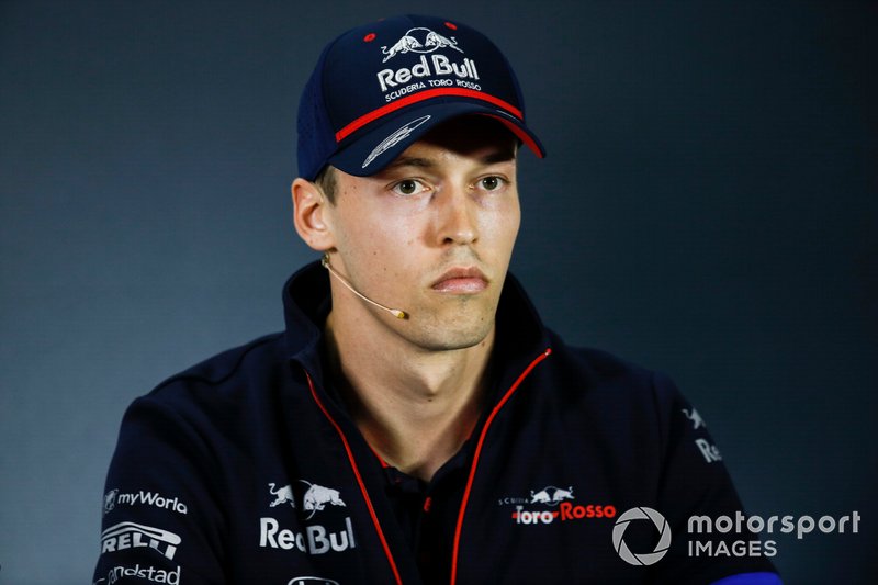 Daniil Kvyat, Toro Rosso in Press Conference