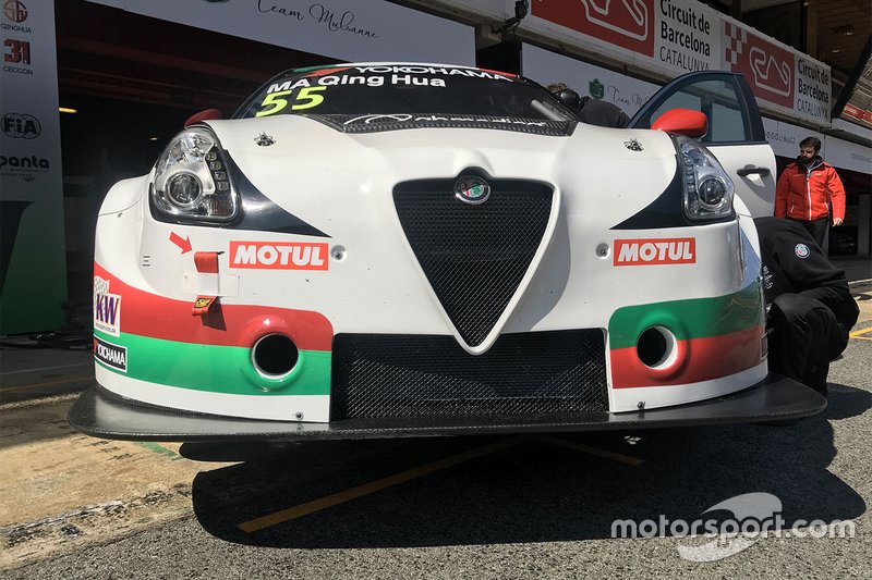 Ma Qing Hua, Team Mulsanne Alfa Romeo Giulietta TCR