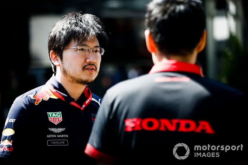Red Bull Racing and Honda engineers
