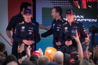 Mark Webber, Pierre Gasly, Red Bull Racing, Max Verstappen, Red Bull Racing, Christian Horner, Red Bull Racing Team Principal