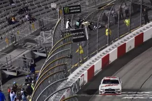 Race Winner Cole Custer, Stewart-Haas Racing, Ford Mustang Haas Automation