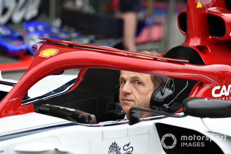 El halo del Alfa Romeo Racing C38