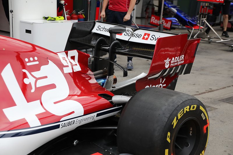 Alfa Romeo Racing C38 rear detail