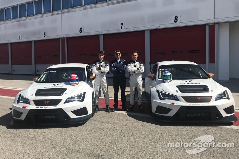 Savaltore Tavano, Matteo Greco, Tarcisio Bernasconi, Scuderia del Girasole, Cupra TCR