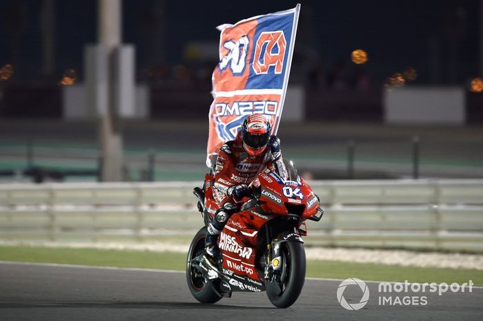 Il vincitore della gara Andrea Dovizioso, Ducati Team