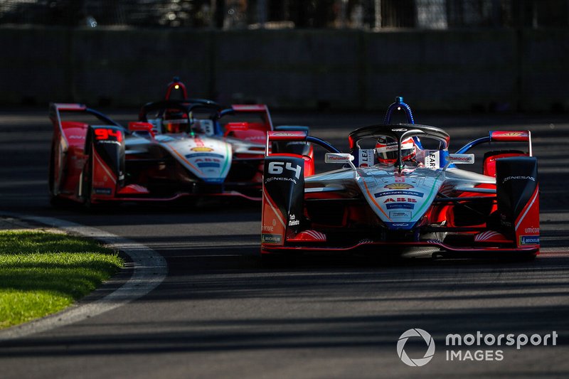 Jérome d'Ambrosio, Mahindra Racing, M5 Electro ve Pascal Wehrlein, Mahindra Racing, M5 Electro