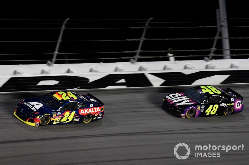 William Byron, Hendrick Motorsports, Chevrolet Camaro Axalta, Jimmie Johnson, Hendrick Motorsports, Chevrolet Camaro Ally