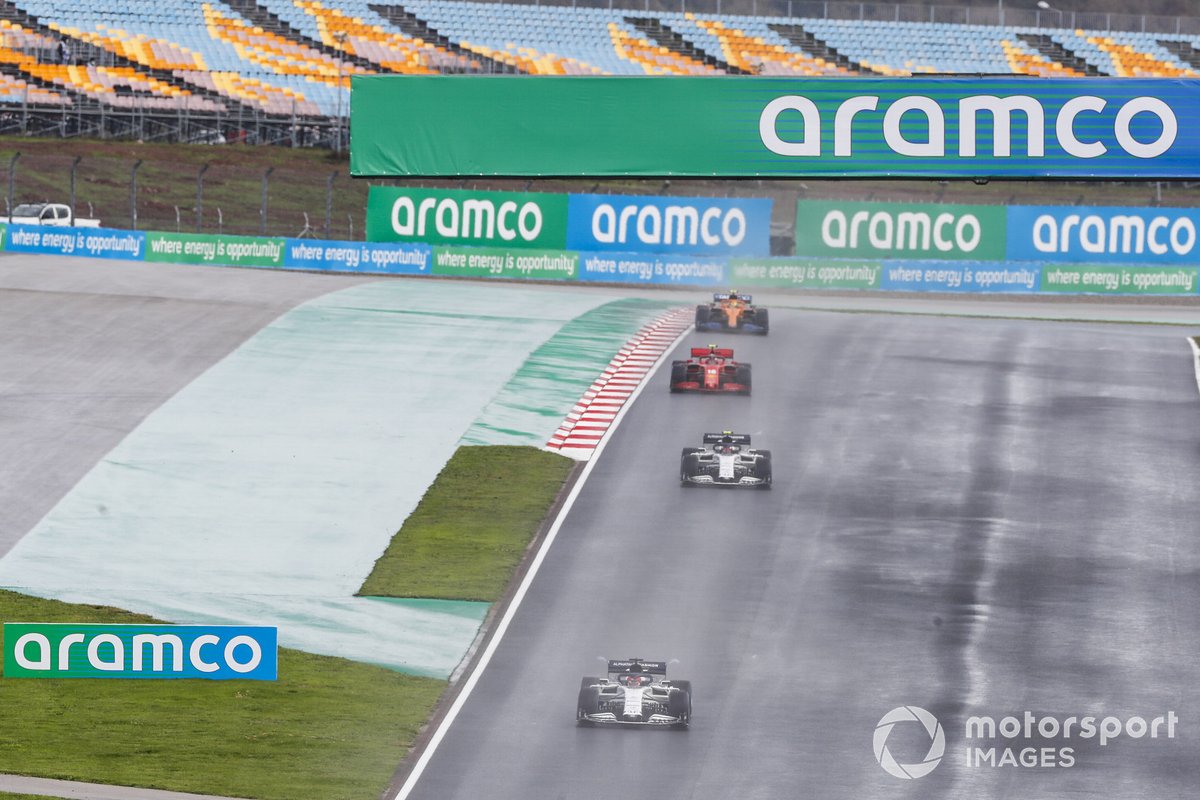 Daniil Kvyat, AlphaTauri AT01, Pierre Gasly, AlphaTauri AT01, Charles Leclerc, Ferrari SF1000