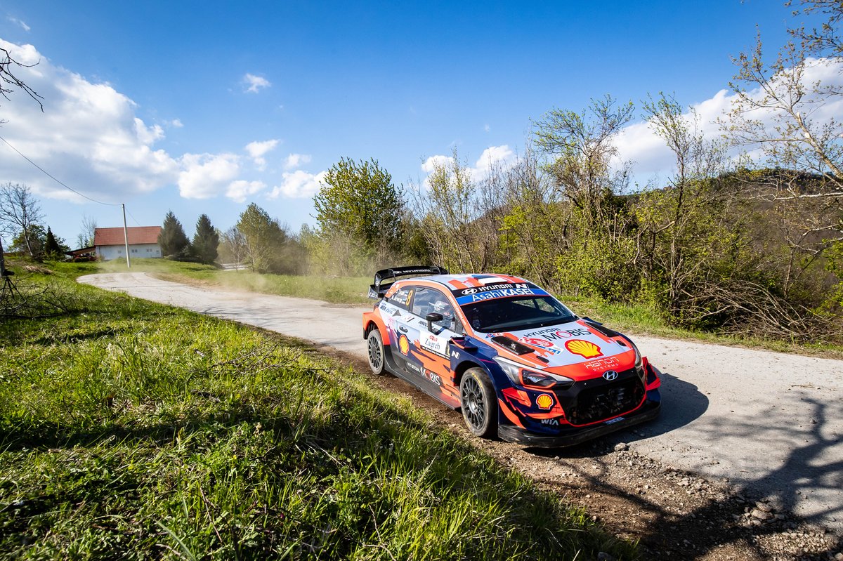 Ott Tänak, Martin Järveoja, Hyundai Motorsport Hyundai i20 Coupe WRC