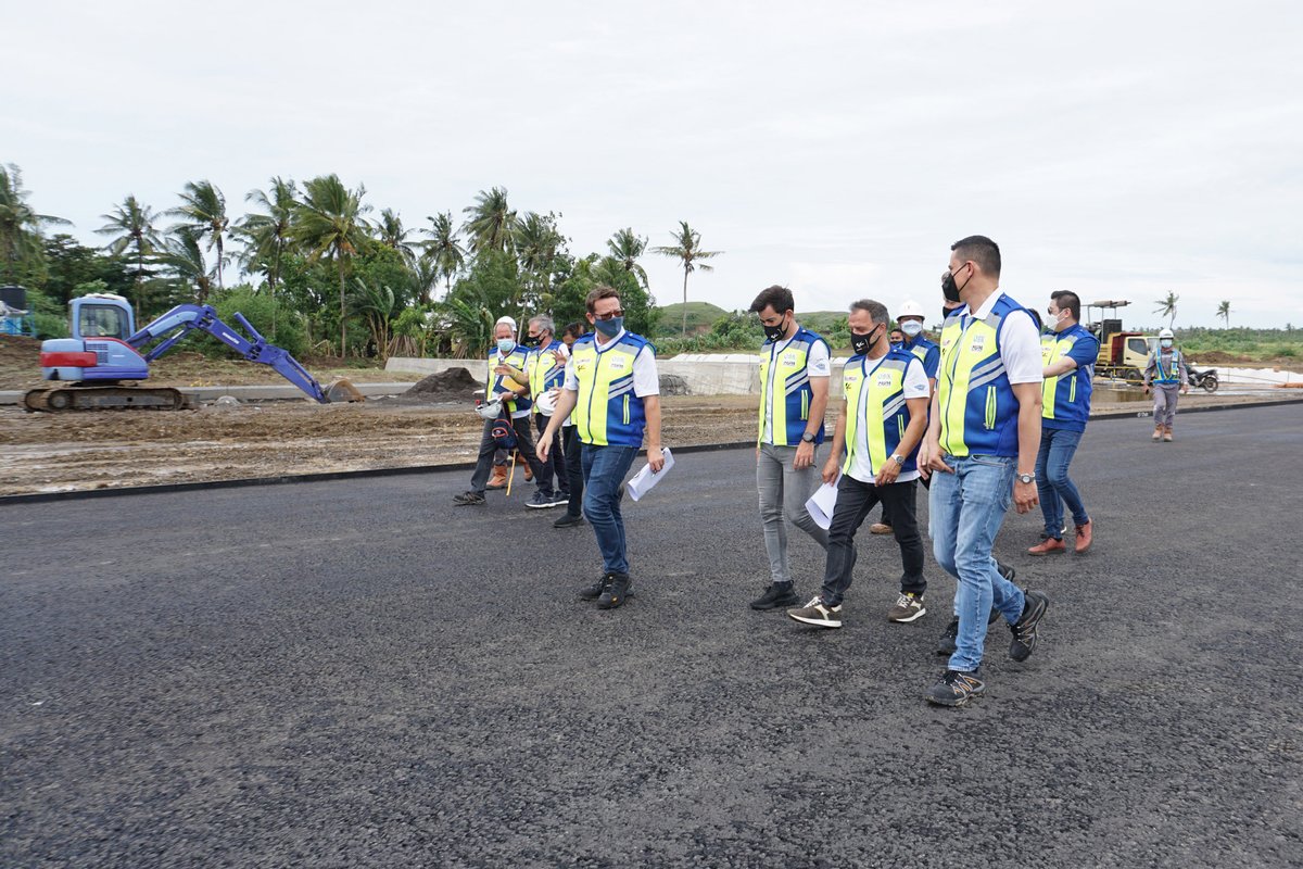 Visita al circuito de Mandalika