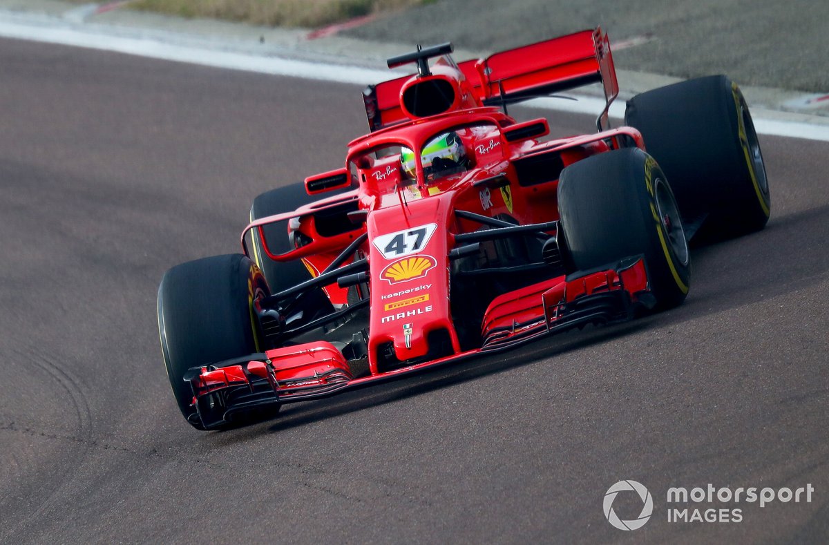 Mick Schumacher, Ferrari SF71H