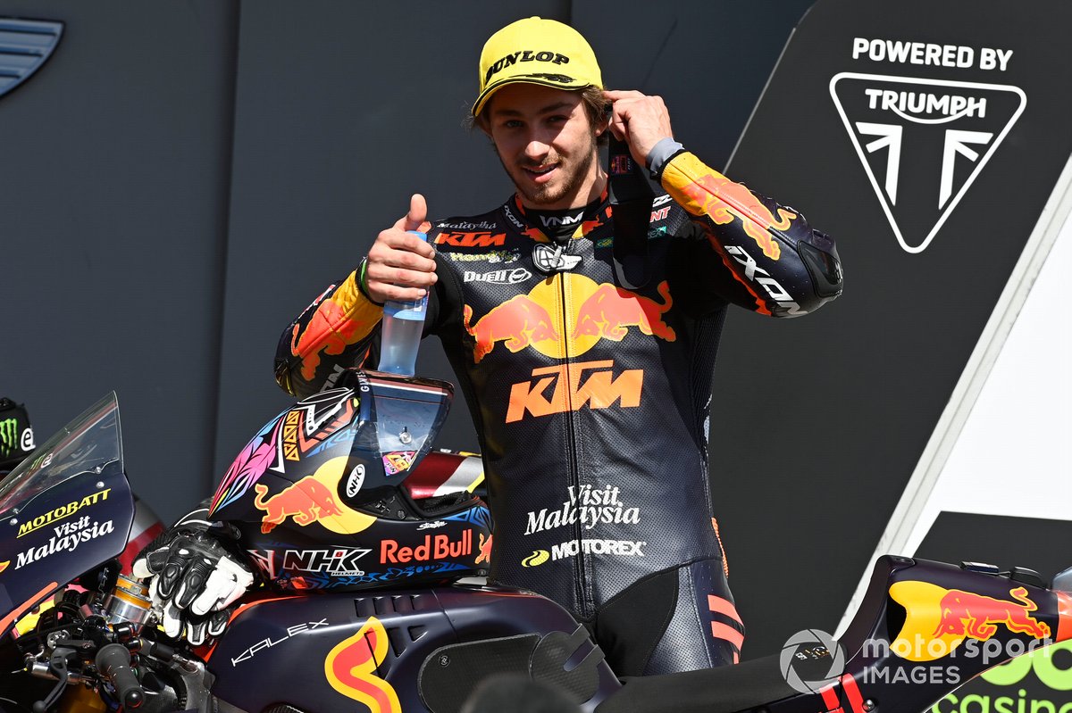 Remy Gardner, Red Bull KTM Ajo parc ferme
