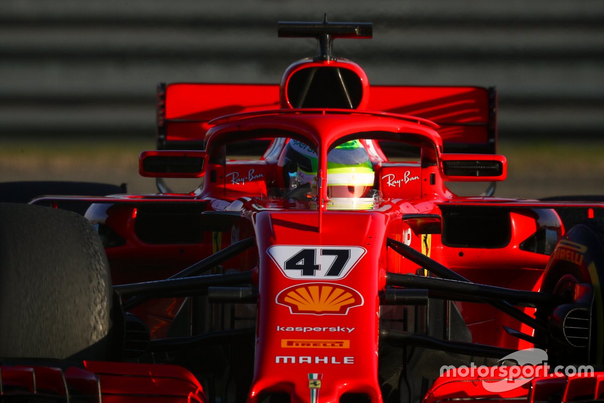 Mick Schumacher, Ferrari SF71H