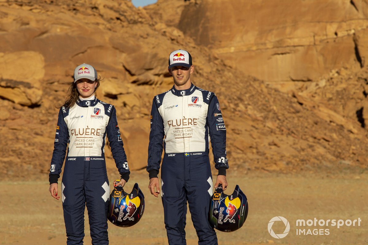 Catie Munnings, Andretti United Extreme E y Timmy Hansen, Andretti United Extreme E