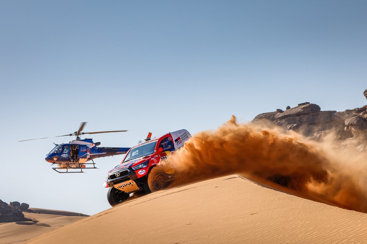 #301 Toyota Gazoo Racing: Nasser Al-Attiyah, Matthieu Baumel