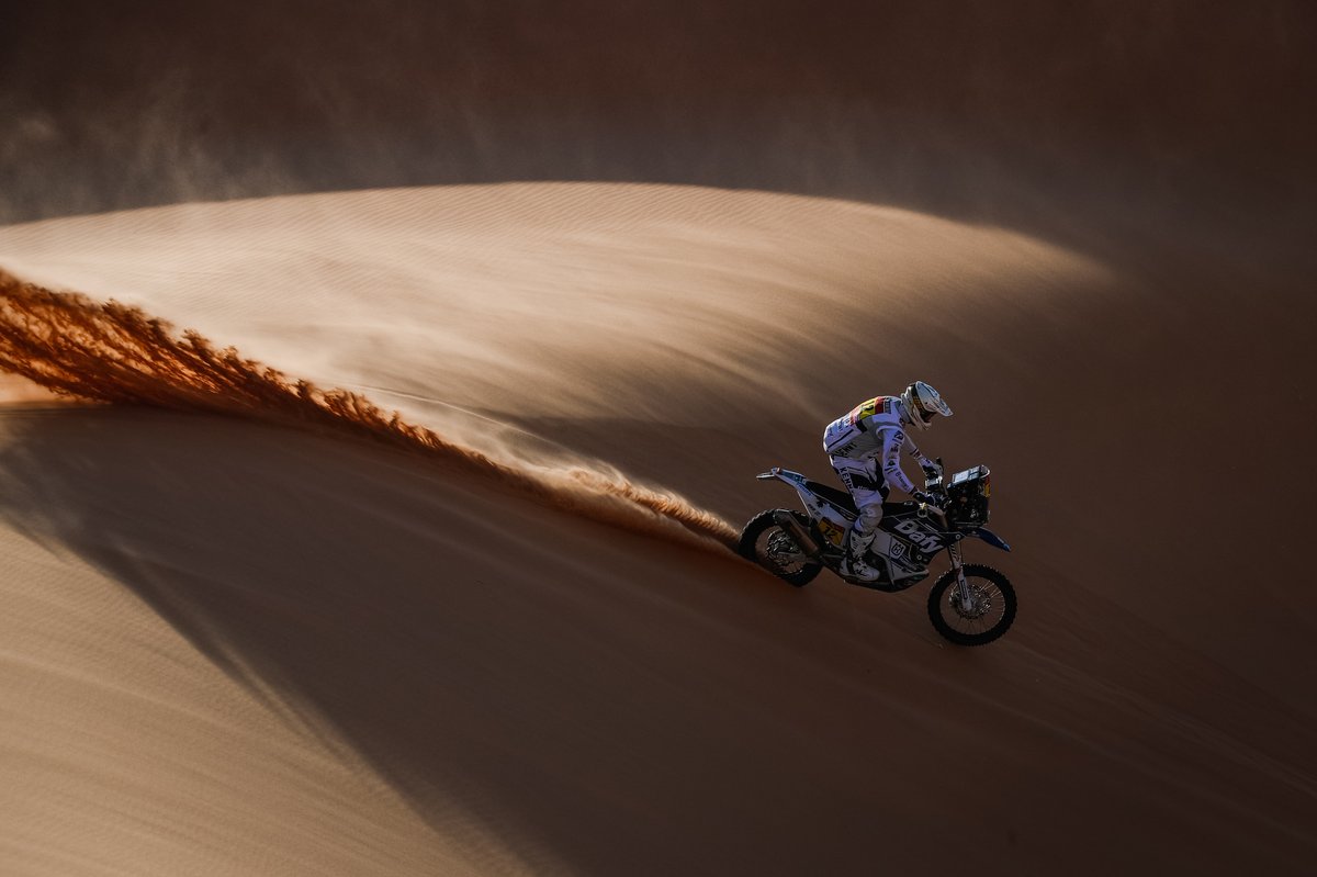 #12 Xavier HT Rally Raid Husqvarna Racing: Xavier De Soultrait