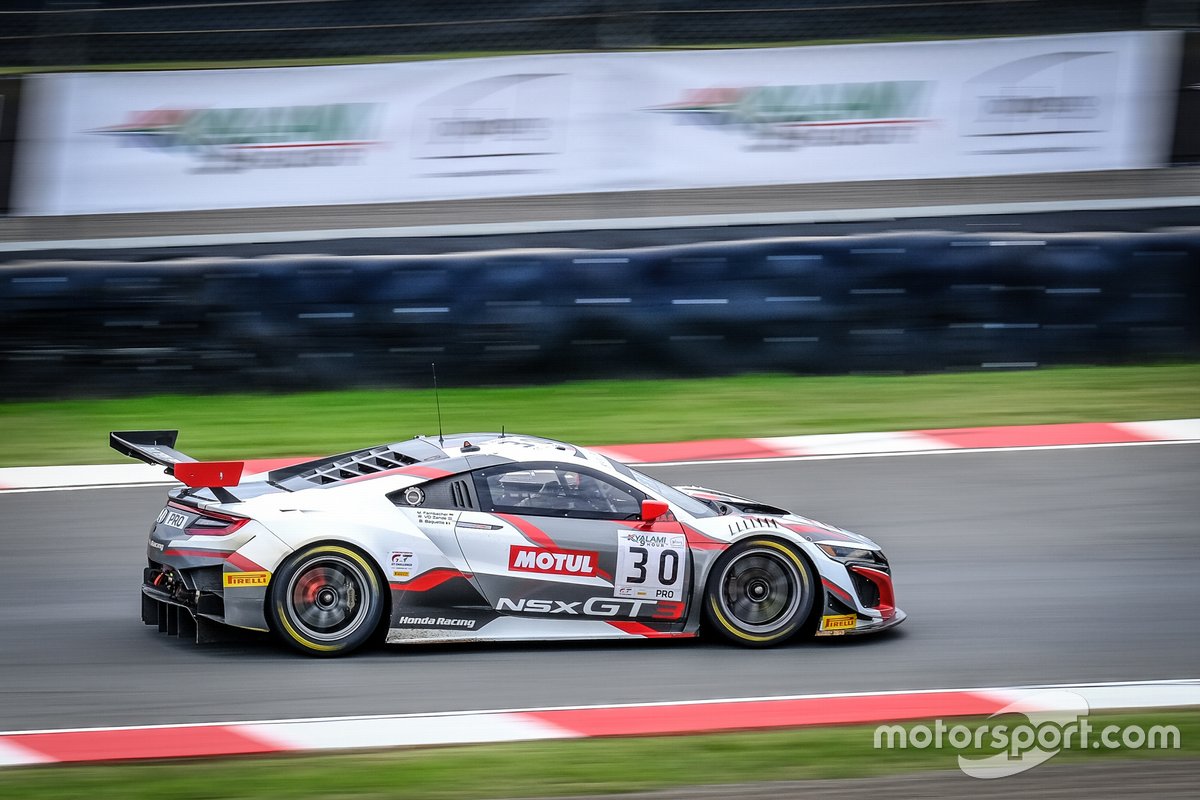 #30 Team Honda Racing Honda NSX GT3 2019: Mario Farnbacher, Renger van der Zande, Bertrand Baguette