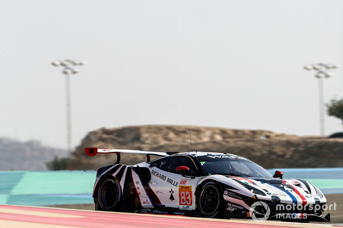 #83 AF Corse Ferrari 488 GTE EVO: Francois Perrodo, Emmanuel Collard, Nicklas Nielsen