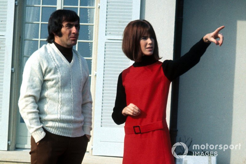 Jackie Stewart and his wife Helen