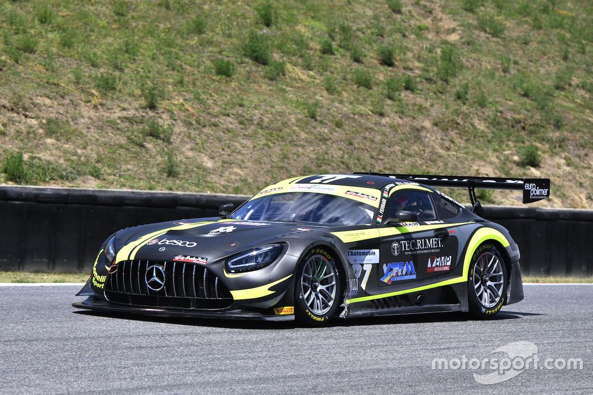 Linossi Francesca, Colombo Stefano, Ferrari Lorenzo, Mercedes AMG GT3 #27, Antonelli Motorsport