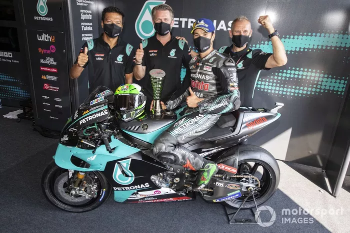 Segundo lugar Franco Morbidelli, Petronas Yamaha SRT