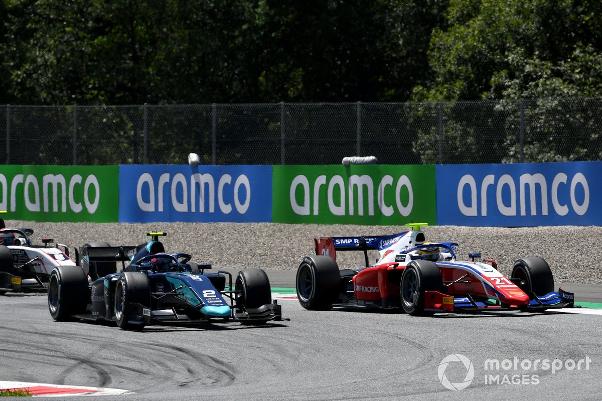 Dan Ticktum, Dams, precede Robert Shwartzman, Prema Racing, e Christian Lundgaard, ART Grand Prix