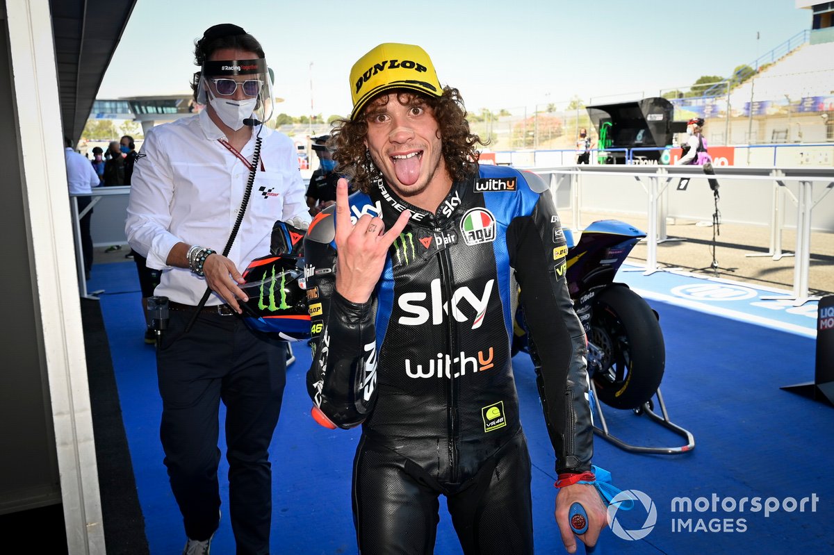 Ganador de la pole Marco Bezzecchi, Sky Racing Team VR46