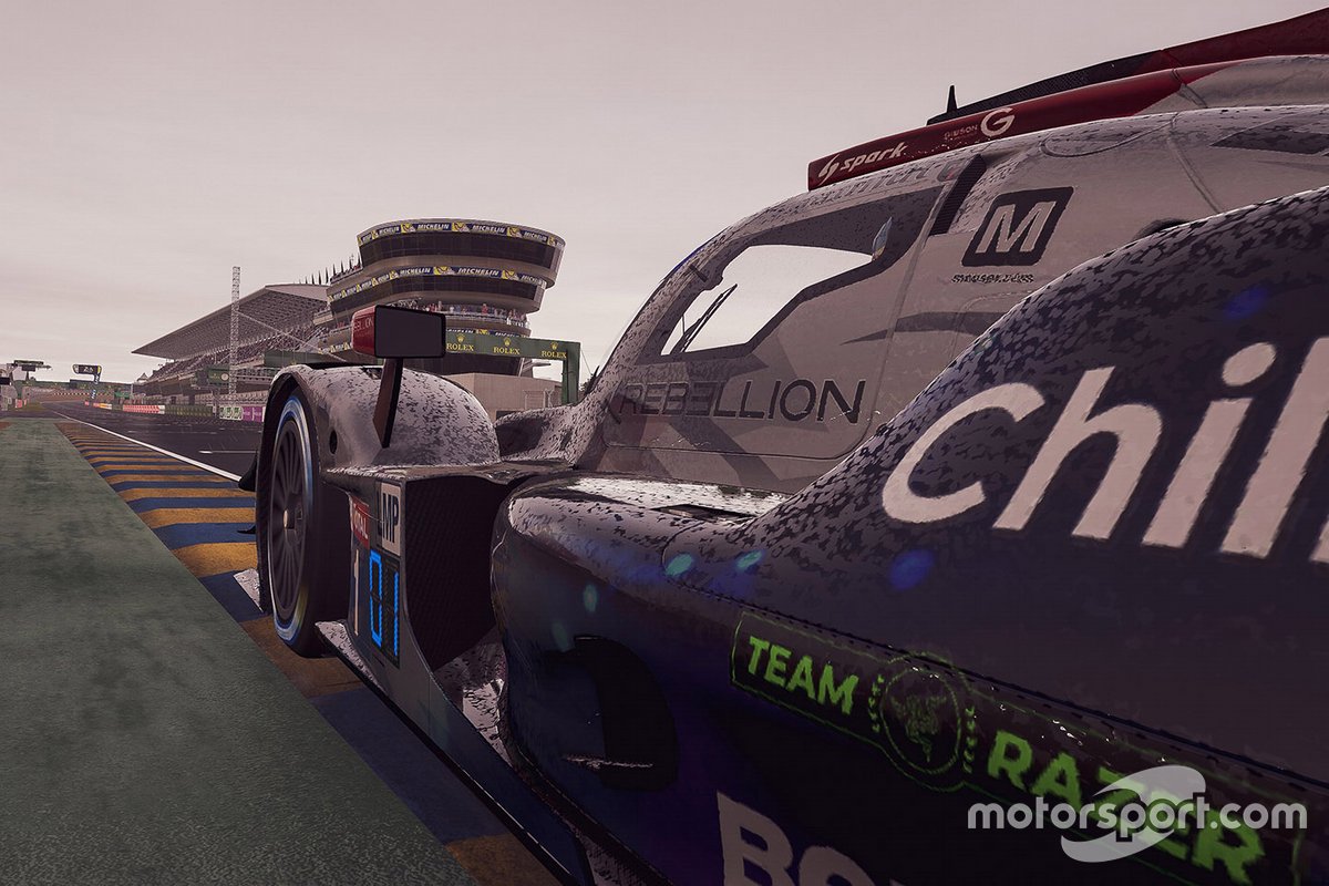 #1 Rebellion Williams Esport Oreca 07 LMP2: Louis Deletraz, Raffaele Marciello, Nikodem Wisniewski, Kuba Brzezinski