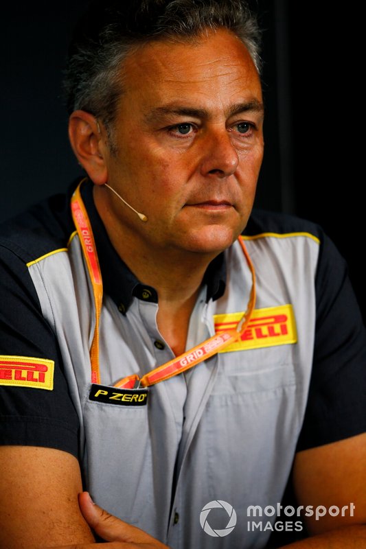 Mario Isola, Racing Manager, Pirelli Motorsport, in the team principals Press Conference