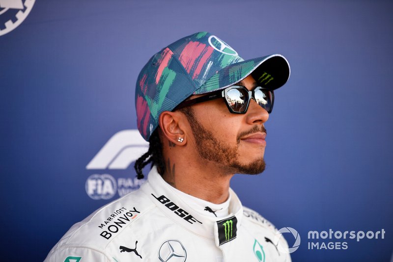 Lewis Hamilton, Mercedes AMG F1, after Qualifying