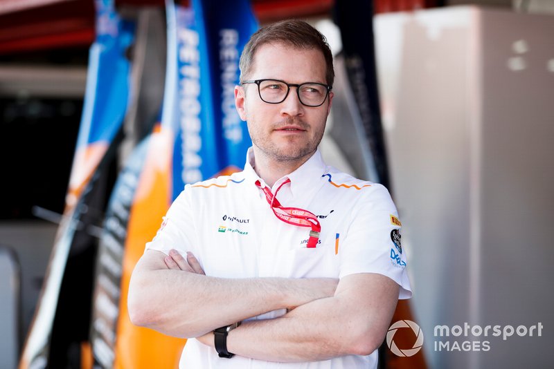 Andreas Seidl, Team Principal, McLaren