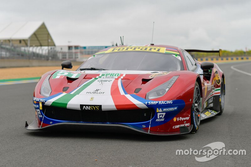 #51 AF Corse Ferrari 488 GTE EVO: Alessandro Pier Guidi, James Calado, Daniel Serra