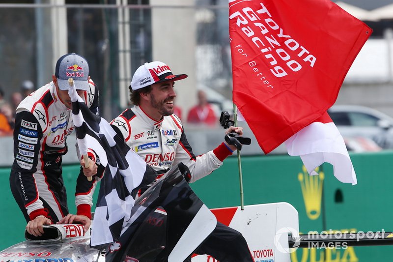 #8 Toyota Gazoo Racing Toyota TS050: Sébastien Buemi, Kazuki Nakajima, Fernando Alonso