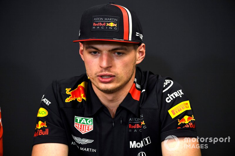 Max Verstappen, Red Bull Racing in Press Conference