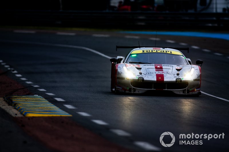 #54 Spirit of Race, Ferrari 488 GTE: Giancarlo Fisichella, Francesco Castellacci, Thomas Flohr