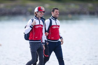 Antonio Giovinazzi, Alfa Romeo Racing ve Robert Kubica, Williams Racing