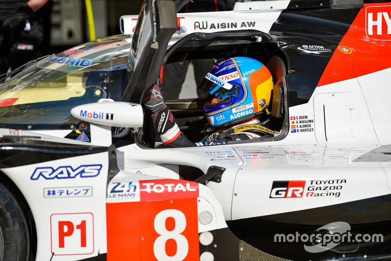 #8 Toyota Gazoo Racing Toyota TS050: Fernando Alonso